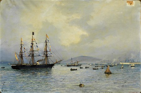 La vuelta a la patria, el día 9 de enero de 1875 (Museo del Prado)