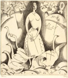 La-fille-aux-oies-1916
