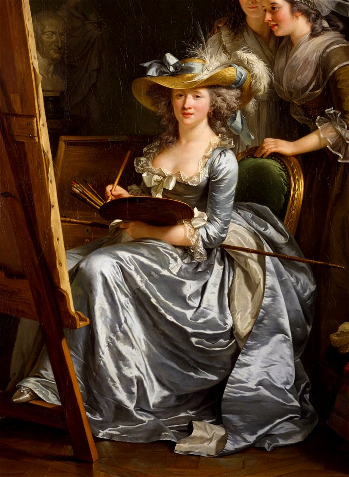 Labille-Guiard, Adélaïde - Selfportrait - 1785 - cropped