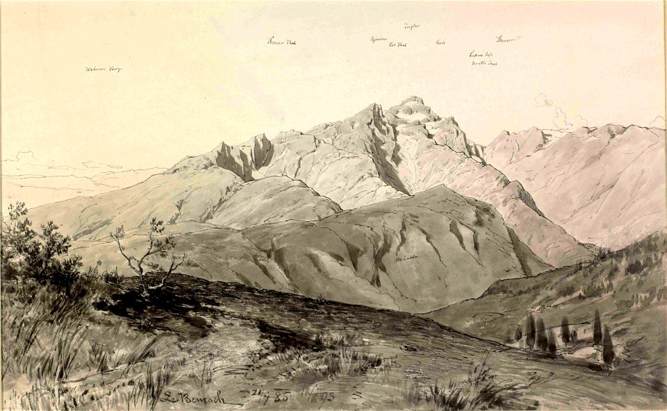 Ladislav Benesch - Triglav z Golice