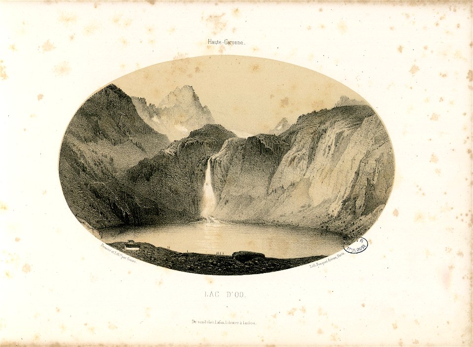 Lac d'Oo (i.e. Oô) (Haute-Garonne) - Fonds Ancely - B315556101 A GORSE 1 009