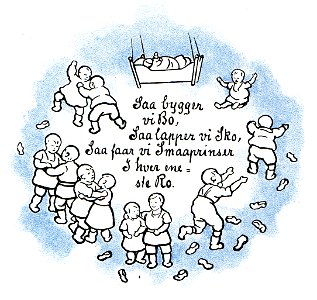 Laa bygger vi Bo - child poem