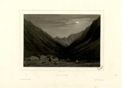 Lac de Gaube - Fonds Ancely - B315556101 A ABADIE 2 081