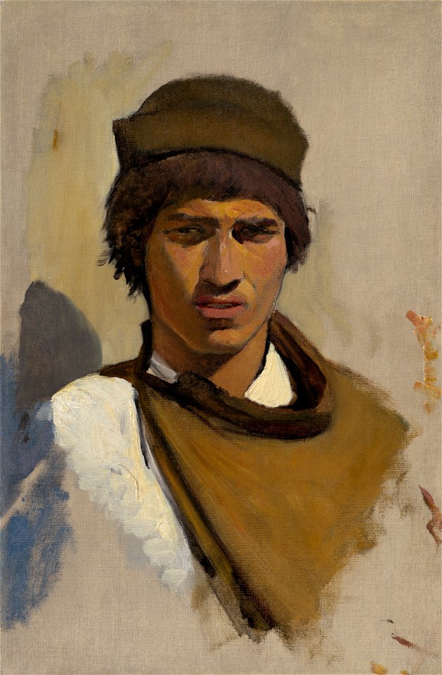 Ladislav Mednyánszky - Mladý cigáň - O 6734 - Slovak National Gallery