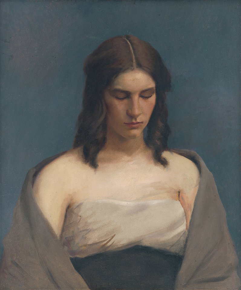 Ladislav Treskoň - Study of a Woman - O 589 - Slovak National Gallery