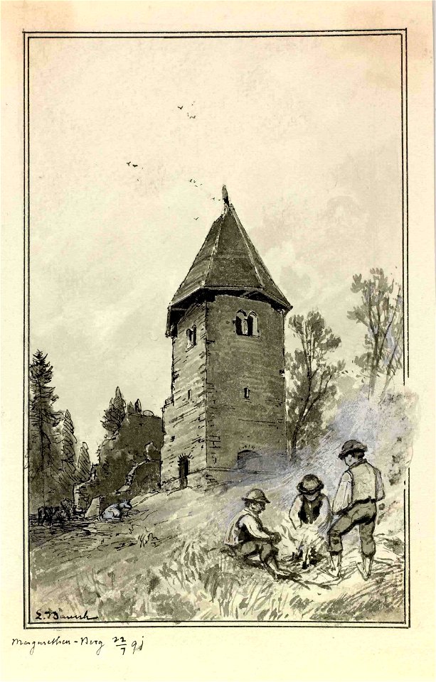Ladislav Benesch - Šmarjetna gora nad Kranjem