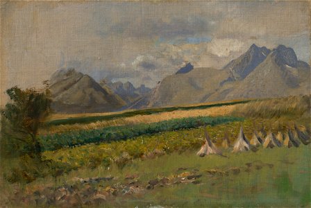 Ladislav Mednyánszky - The High Tatras from Strážky - O 2832 - Slovak National Gallery