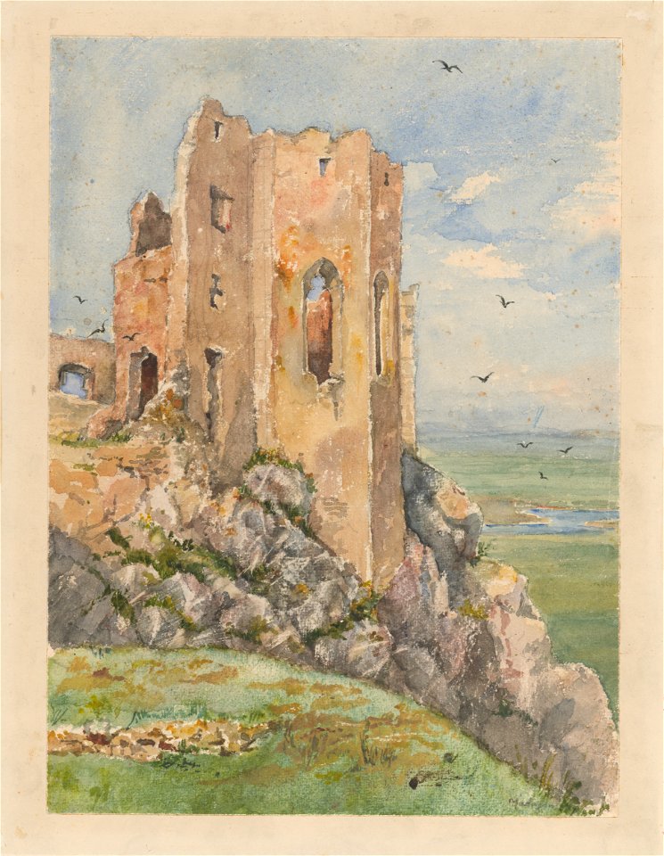 Ladislav Mednyánszky - Beckov Castle Ruins - K 18 - Slovak National Gallery
