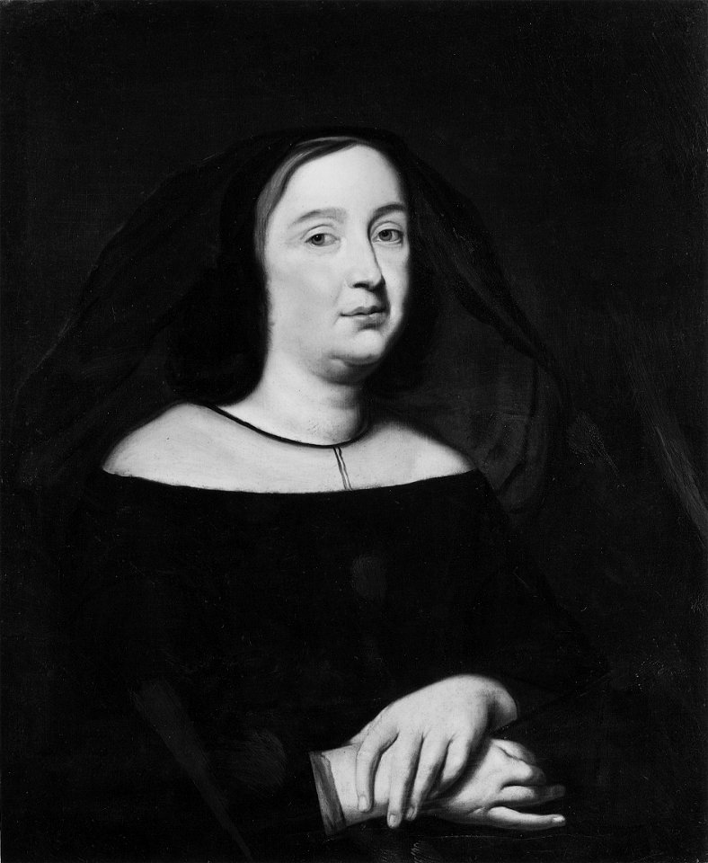 Lady in Mourning, called Donna Olimpia Pamphilj - Nationalmuseum - 17191