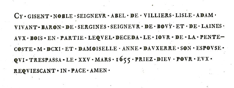 Laines aux bois Anne dauxerre abel de viliers 00973