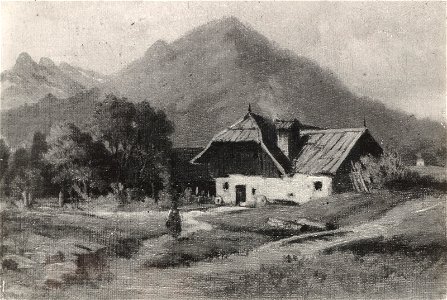 Ladislav Benesch - Motiv iz Kranjske gore