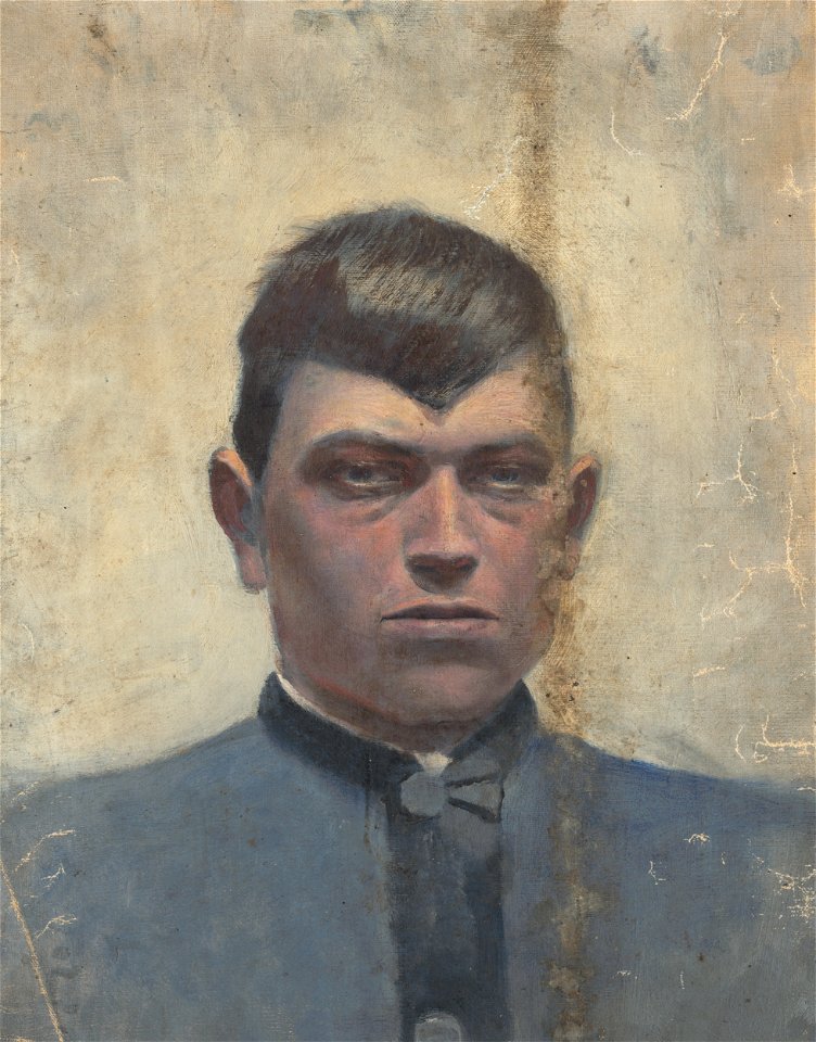 Ladislav Mednyánszky - Portrait of a Man - O 6935 - Slovak National Gallery
