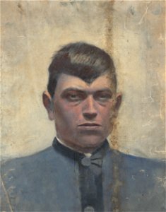 Ladislav Mednyánszky - Portrait of a Man - O 6935 - Slovak National Gallery