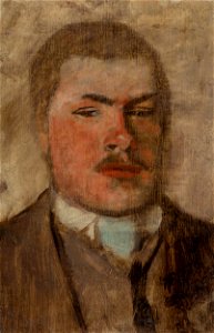 Ladislav Mednyánszky - Portrét muža s fúzikmi - O 6776 - Slovak National Gallery