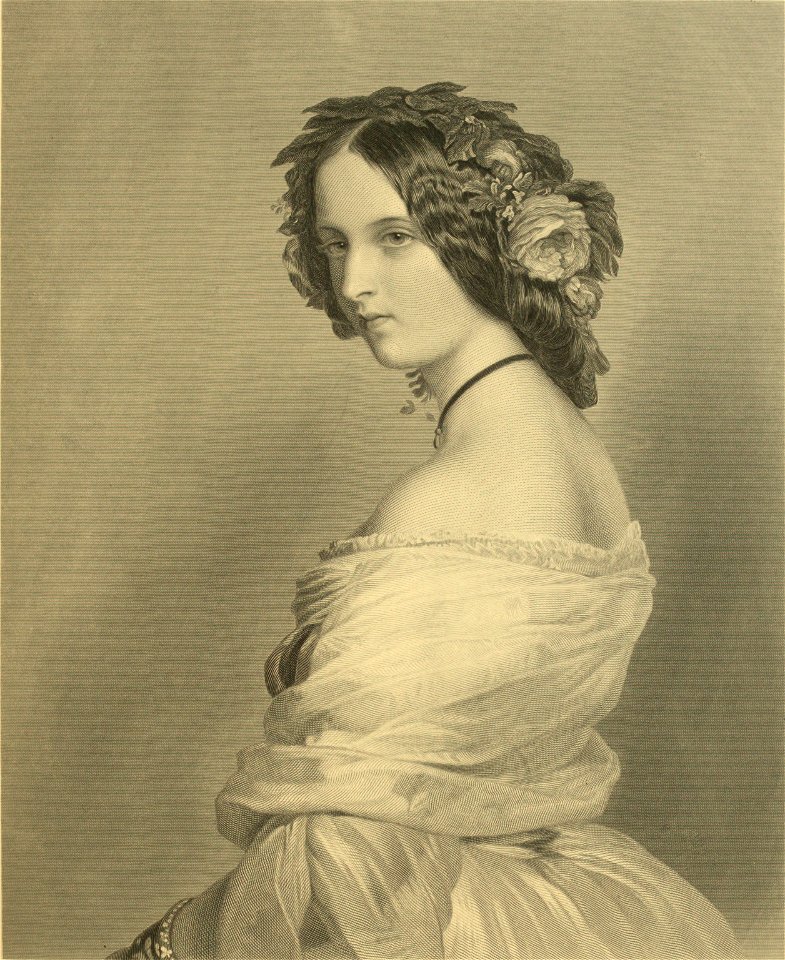 Lady Constance.Franz Xaver Winterhalter