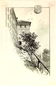 Ladislav Benesch - Vhod v škofjeloški grad