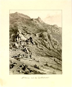 Ladislav Benesch - Pogled na sv. Ano in ljubeljske serpentine