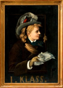 Lady in a Train Window (Anna Nordgren) - Nationalmuseum - 150909