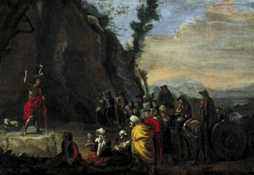 Pieter van Laer - De prediking van Johannes de Doper - 2619 (OK) - Museum Boijmans Van Beuningen