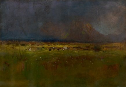 Ladislav Mednyánszky - The Tatras before a Storm - O 1469 - Slovak National Gallery