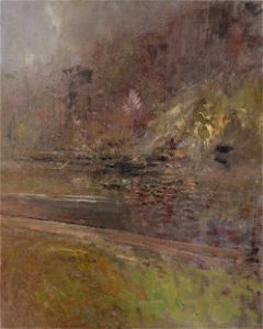 Ladislav Mednyánszky - Fragment of a Landscape - O 4928 - Slovak National Gallery