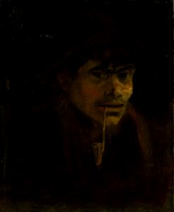 Ladislav Mednyánszky - Tramp with a Pipe - O 4981 - Slovak National Gallery