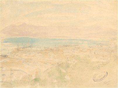 Ladislav Mednyánszky - View on Rijeka - K 1978-a,b - Slovak National Gallery