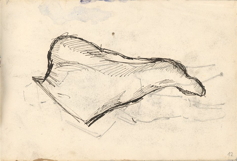 Ladislav Mednyánszky - Štúdia k portrétu muža s fajkou - K 12096-12 - Slovak National Gallery