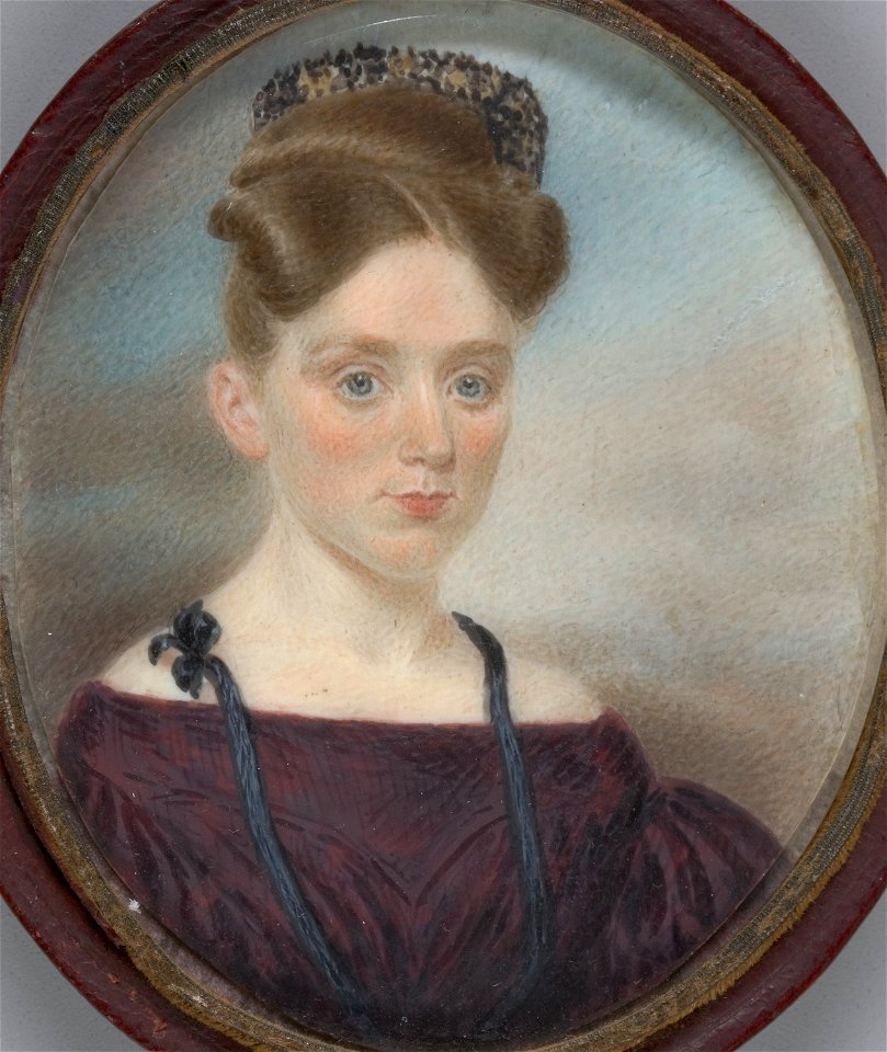 Lady with High Comb in Her Hair
