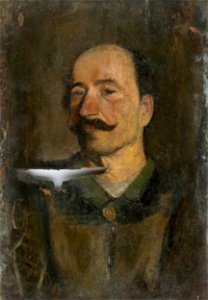 Ladislav Mednyánszky – pravdepodobne - Portrét muža - O 6783 - Slovak National Gallery