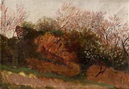 Ladislav Mednyánszky - Study of Nature in Spring - O 2998 - Slovak National Gallery