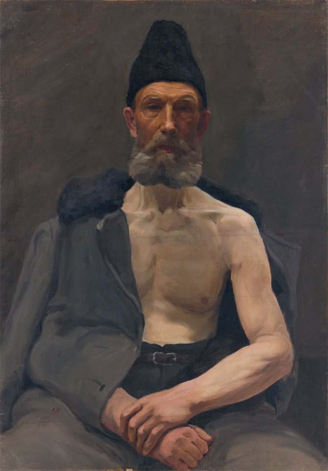 Ladislav Treskoň - Štúdia ruského zajatca - O 1130 - Slovak National Gallery