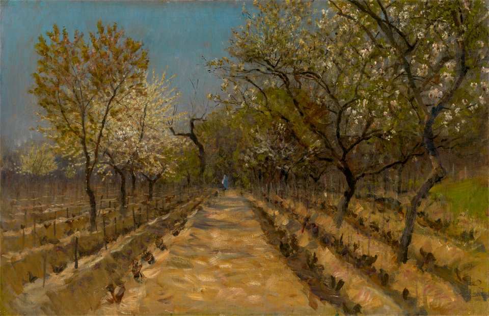 Ladislav Mednyánszky - Vineyard - O 755 - Slovak National Gallery
