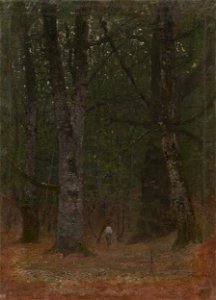 Ladislav Mednyánszky - Man in the Woods - O 3417 - Slovak National Gallery
