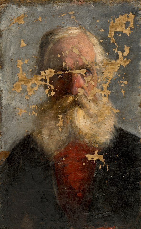 Ladislav Mednyánszky - Štúdia belovlasého starca s bradou - O 4993 - Slovak National Gallery