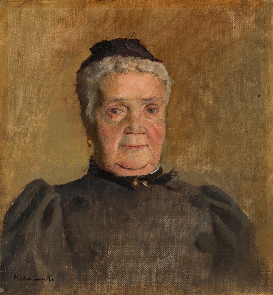 Ladislav Mednyánszky - Portrait of Evelin Czóbel - O 4962 - Slovak National Gallery