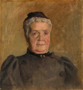 Ladislav Mednyánszky - Portrait of Evelin Czóbel - O 4962 - Slovak National Gallery