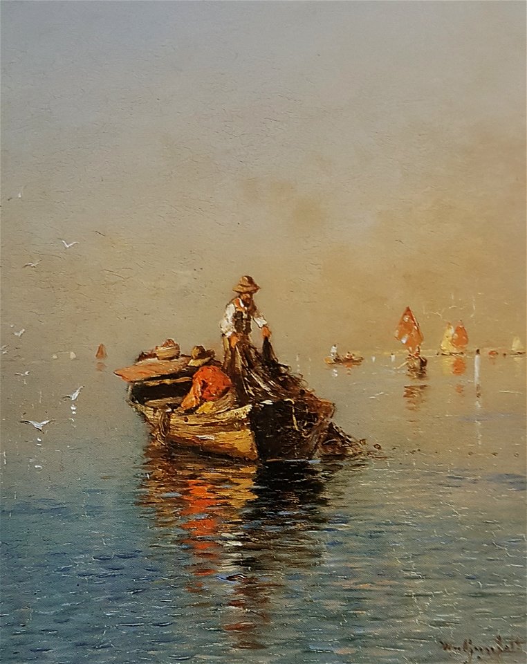 Lagunen vid Venedig x Wilhelm von Gegerfelt