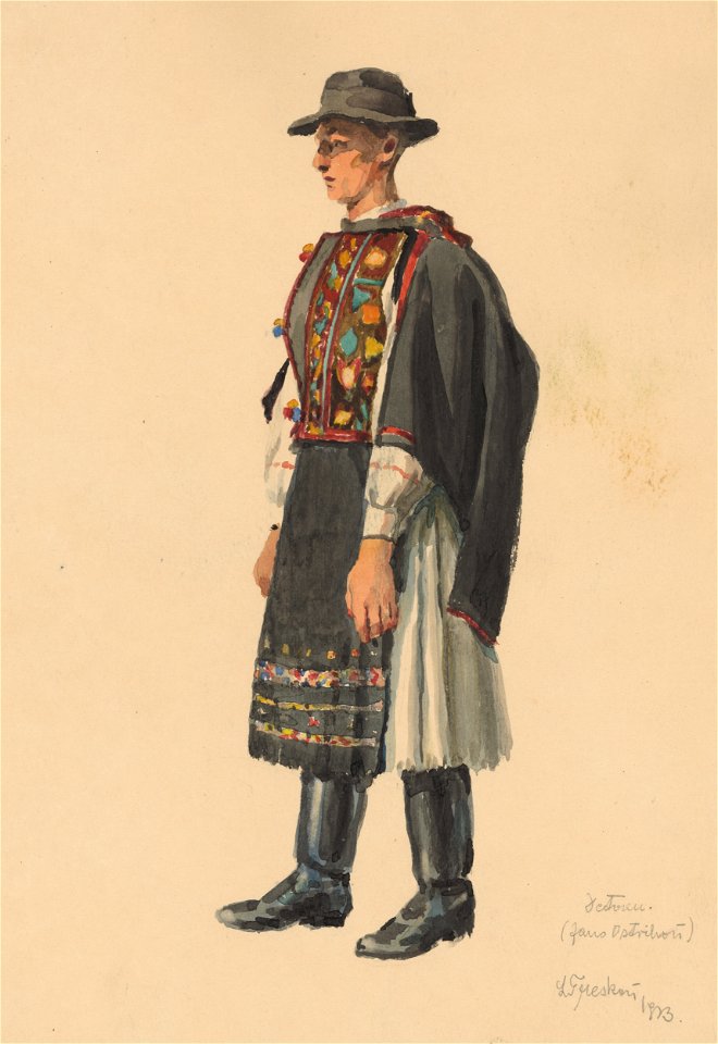 Ladislav Treskoň - Detva Man - Jano Ostrihaň - K 3521 - Slovak National Gallery