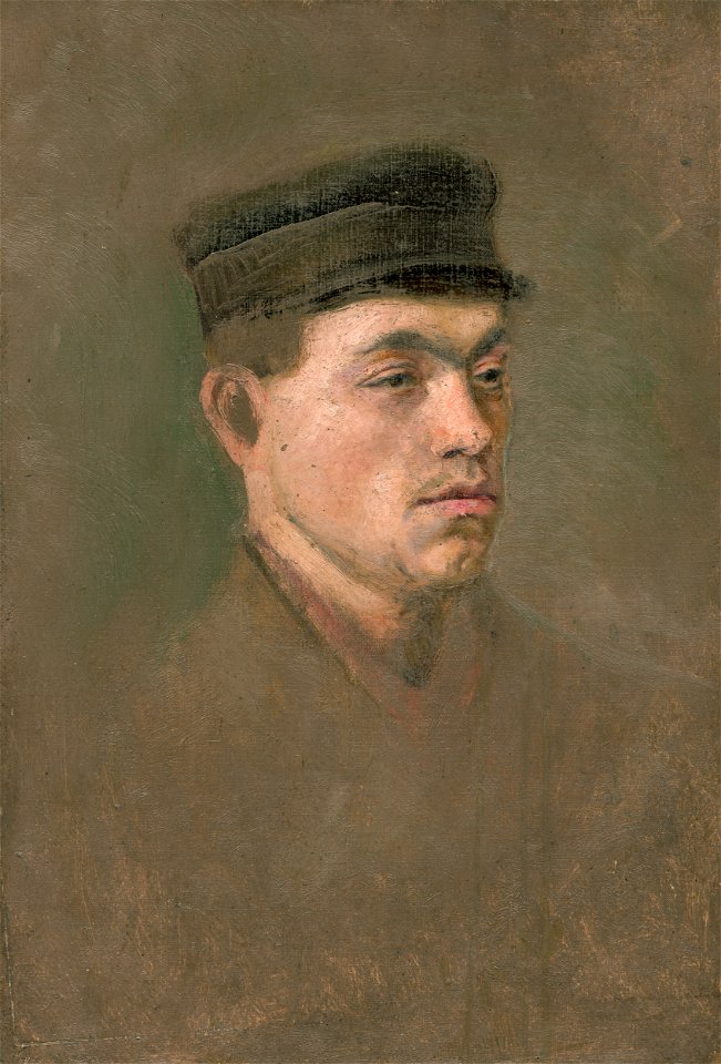 Ladislav Mednyánszky - Štúdia hlavy remeselníckeho chlapca - O 4938 - Slovak National Gallery