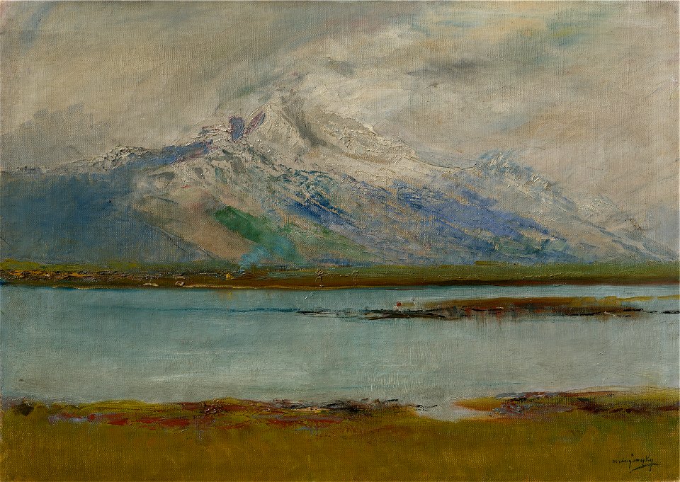Ladislav Mednyánszky - Tatra Mountain Landscape - O 2449 - Slovak National Gallery