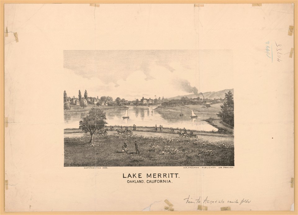 Lake Merritt, Oakland, California LCCN2003688056