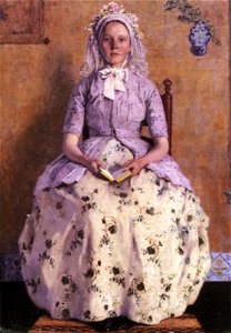 Lady Reading - Communicant