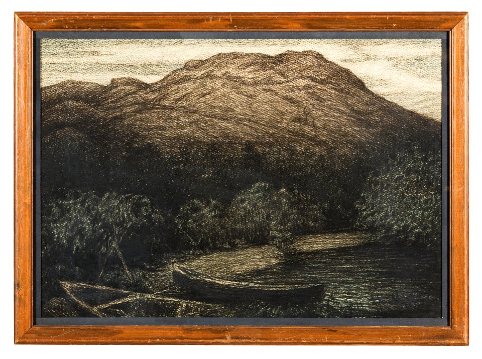 Lake Shore in Bohuslän (Karl Nordström) - Nationalmuseum - 24255