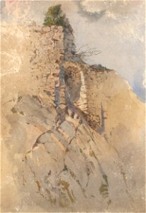 Ladislav Mednyánszky - Zrúcaniny hradu - K 77 - East Slovak Gallery