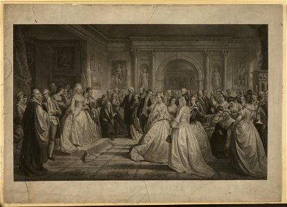 Lady Washington's reception LCCN2003679759