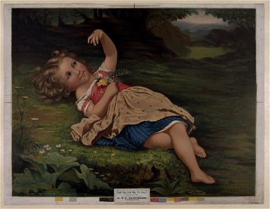 Lady bug, lady bug, fly away! - G.G. Fish, after Anderson, 1872 ; chromo-lithographed and published by A. & C. Kaufmann, 366 Broadway, New York. LCCN95504872