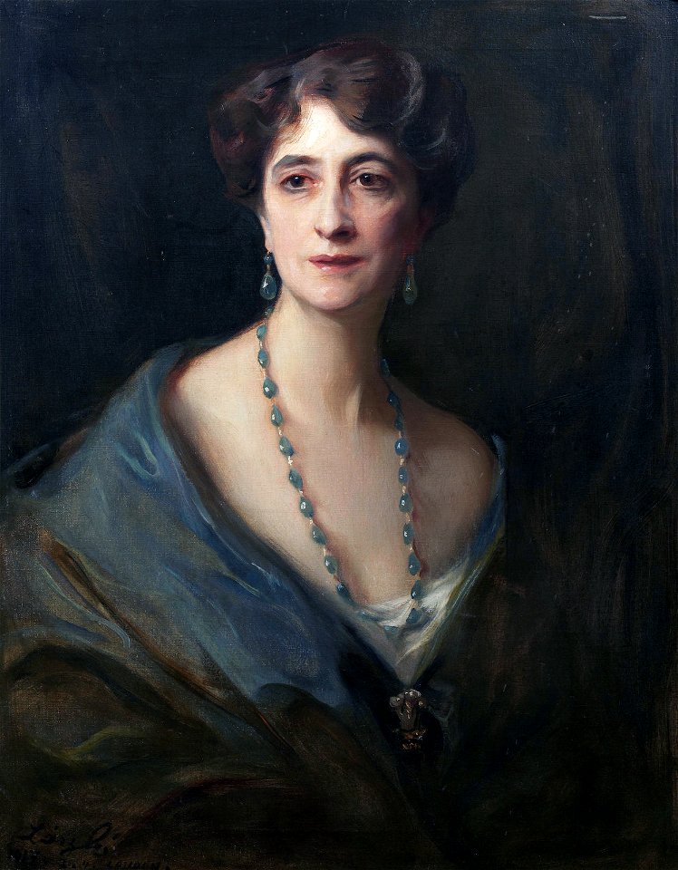 Lady Byng, née Marie Evelyn Moreton, by Philip Alexius de László