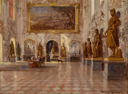 Lajos Bruck Schlossinterieur