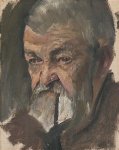 Ladislav Mednyánszky - Štúdia autoportrétu (^) - O 1659 - Orava Gallery
